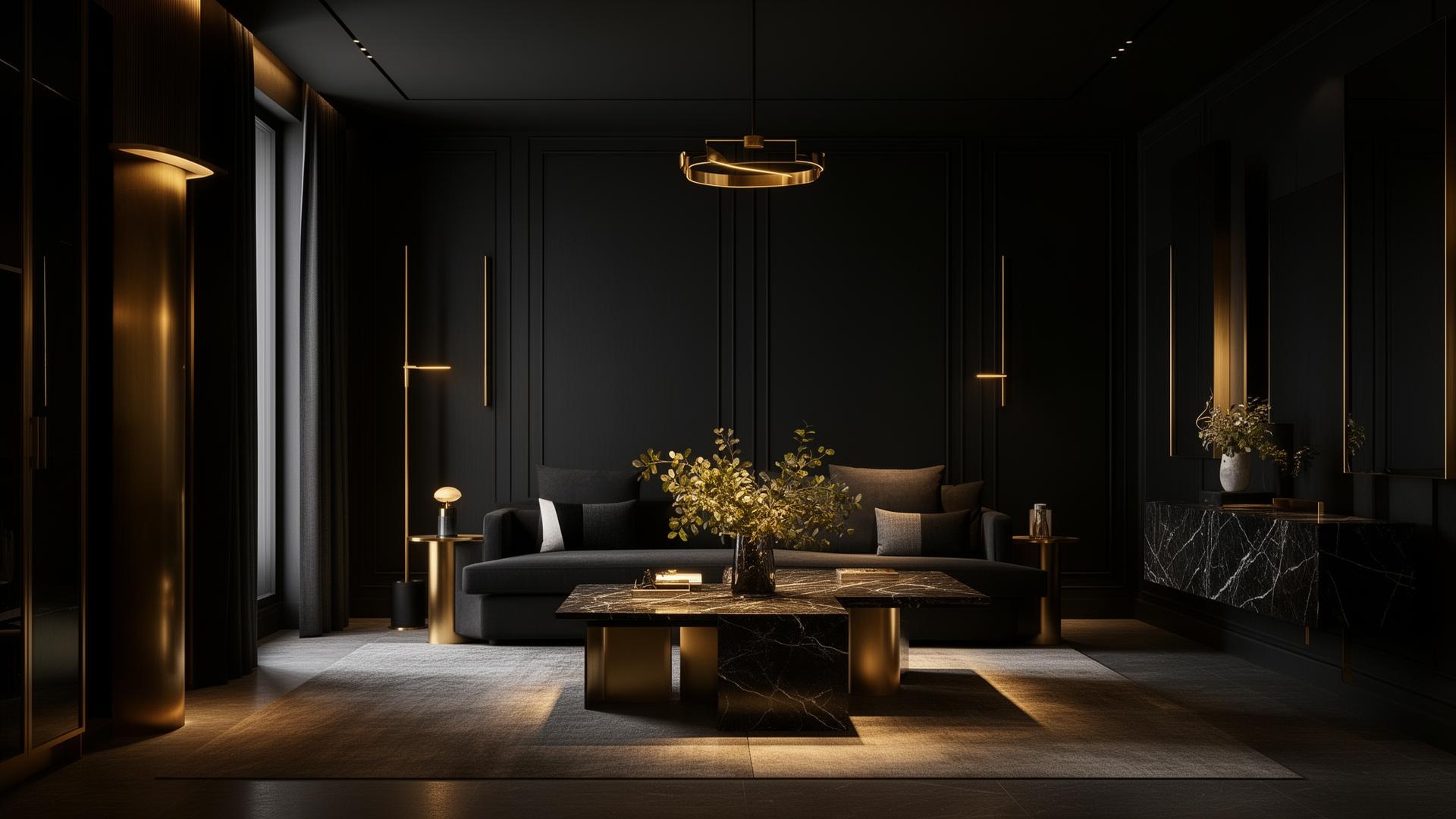 Luxury modern interior